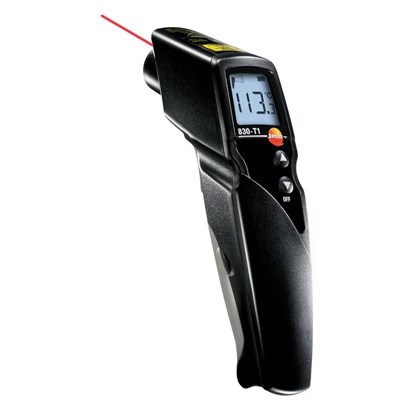Инфракрасный термометр с лазерным целеуказателем testo 830-T1 - фото 6951