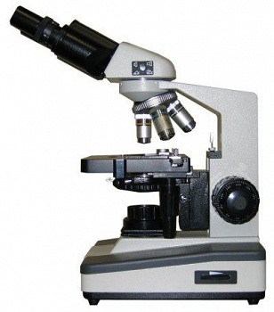 Микроскоп биологический бинокулярный с осветителем БИОМЕД 4, увеличение до 1600 - фото 7953