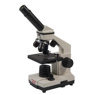 Микроскоп школьный Эврика 40х-1280х с видеоокуляром в кейсе - фото 8000