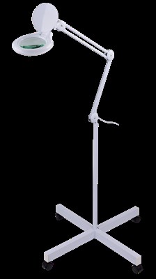 Лампа-лупа LED 14W (60 диодов), 3 диоптрии, размер линзы 12,7см, на штативе, 9003LED-FS - фото 9245