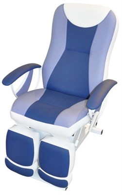 Педикюрное косметологическое кресло «Ирина» 1электромотор (высота 550 - 850 мм) - фото 9731